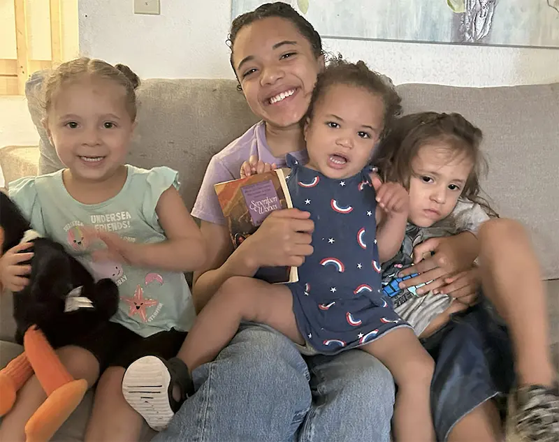 Lea'Anna, Tristan, Briseis, & Irelynn